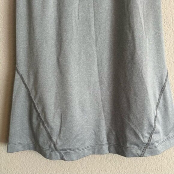 Athleta Womens Sz Small Heathered Gray Racerback Workout Activewear Tank Top - Picture 5 of 8